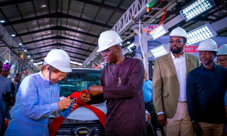 VIDEO: Sanwo-Olu attends completion ceremony of GAC Car Assembly Plant 1 Pix 9494