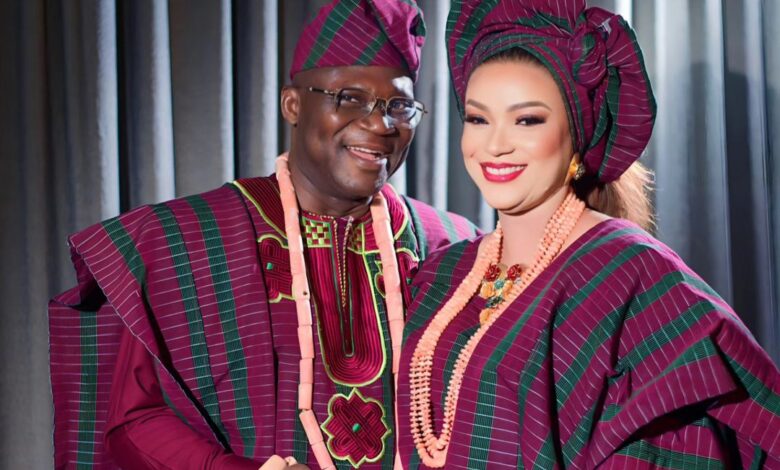 Arise TV show anchor, Reuben Abati, takes third wife, pens love poem to celebrate her birthday 9 Reuben Abati and wife 3 1 1