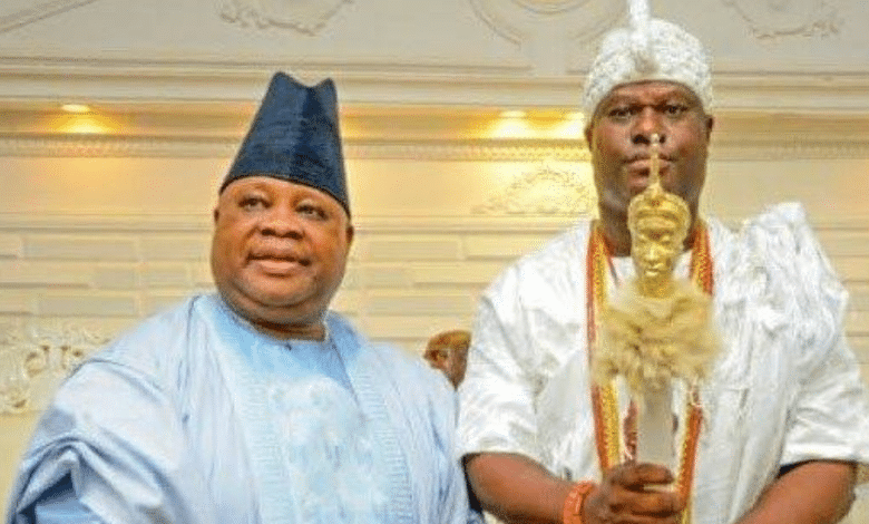 Adeleke celebrates Ooni of Ife at 49 1 Governor Adeleke Ooni of Ife