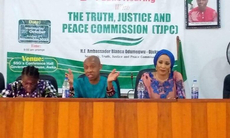Anambra peace commission seals off mass grave site for investigation 1 FB IMG 1699449070947