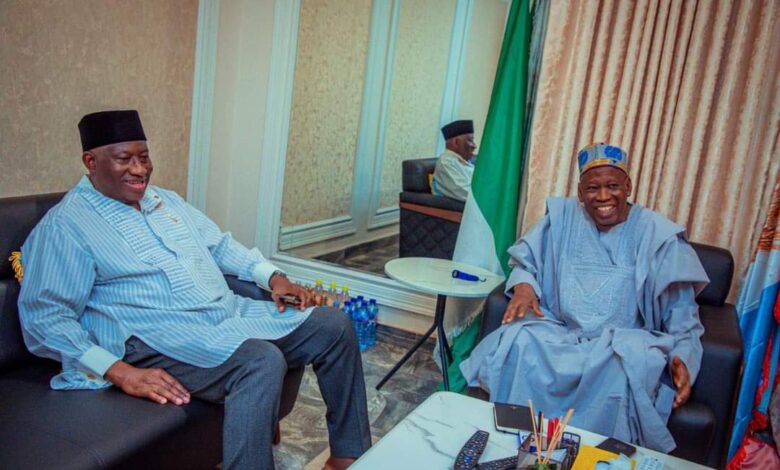 PHOTO NEWS: Jonathan visits Ganduje in Abuja 7 FB IMG 1700814531009