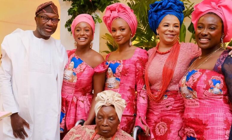 Nana Otedola celebrates mum 90th birthday in grand style 15 IMG 20231116 WA0006