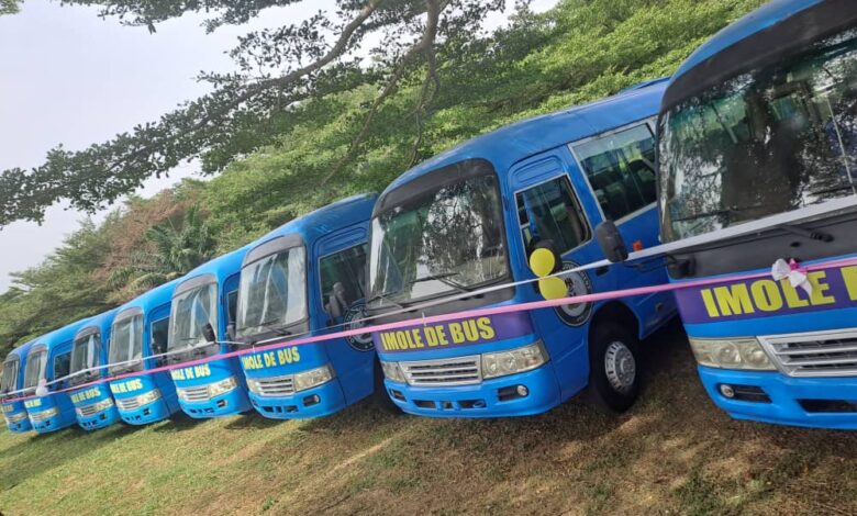 Osun Govt rolls out palliative buses for civil servants, students, residents 1 IMG 20231120 WA0068