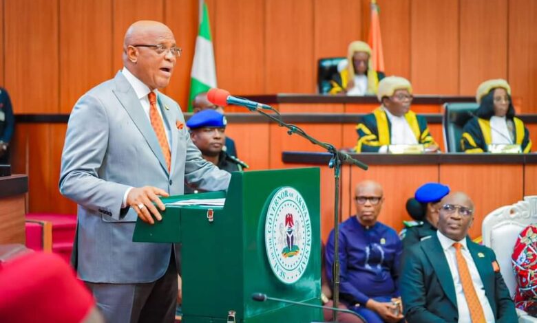 Eno presents N845.632bn 2024 Akwa Ibom budget 1 IMG 20231122 WA0000