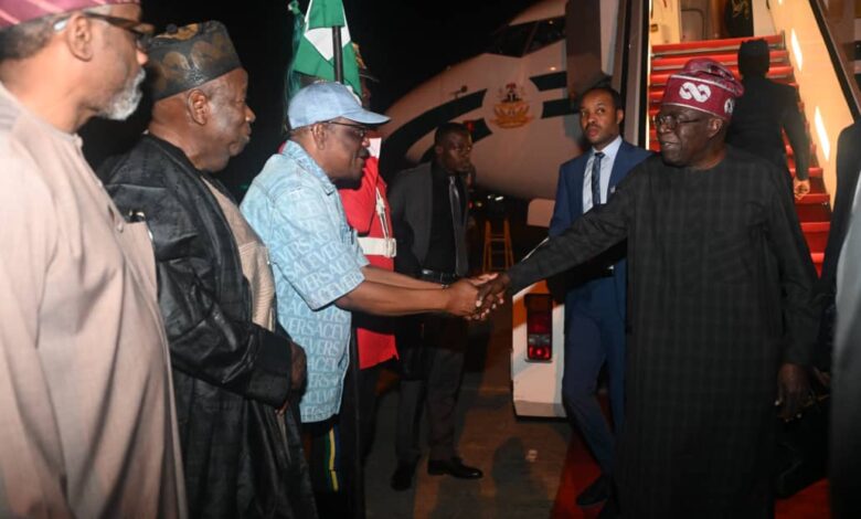 Tinubu arrives Abuja after visit to Germany 3 IMG 20231123 WA0003