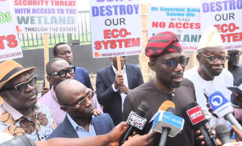Magodo residents seek Sanwo-Olu's intervention over threats by land grabbers through wetland 1 IMG 20231123 WA0027 1