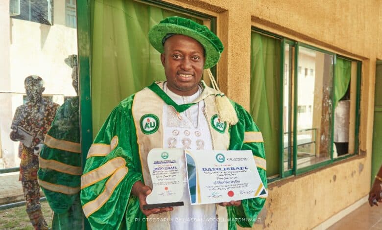 APC Nat'l Youth Leader Bags doctorate degree from Atiba University 5 IMG 20231125 WA0197