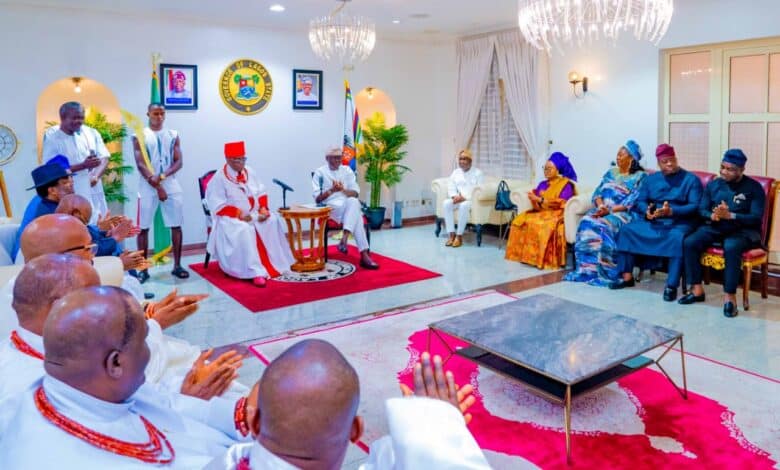 VIDEO: Royalty, culture on display as Oba of Benin visits Sanwo-Olu 1 IMG 20231126 WA0189