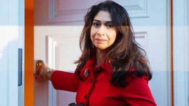 Rishi Sunak sacks Suella Braverman as home secretary as he begins reshuffle 13 skynews suella braverman home 6358504
