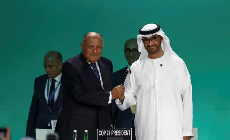 Climate disaster fund approved at UN’s COP28 climate summit 1 2023 11 30T105504Z 144175663 RC2MN4AOQ3JE RTRMADP 3 CLIMATE UN OPENING 1701345536