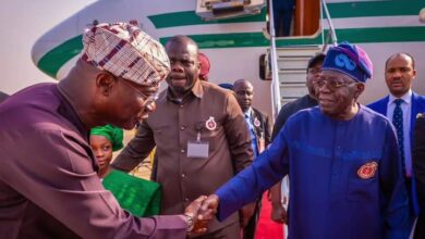VIDEO: President Tinubu arrives Lagos for Christmas holiday 14 20231221 181923