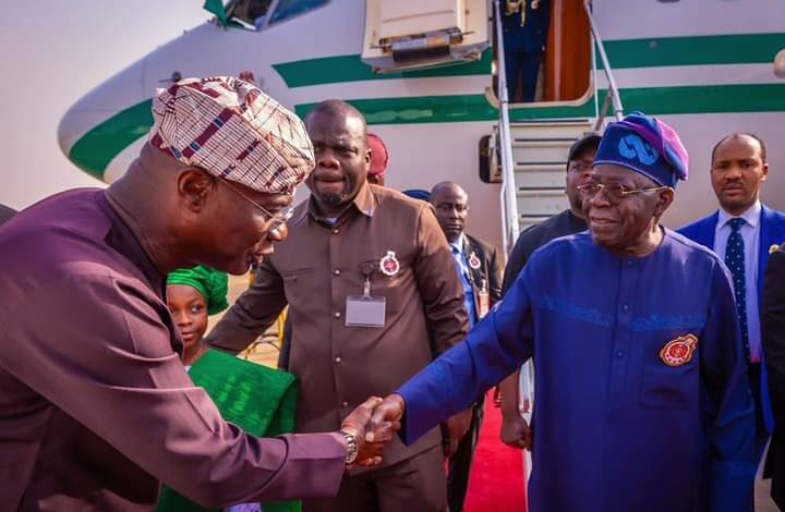 VIDEO: President Tinubu arrives Lagos for Christmas holiday 1 20231221 181923