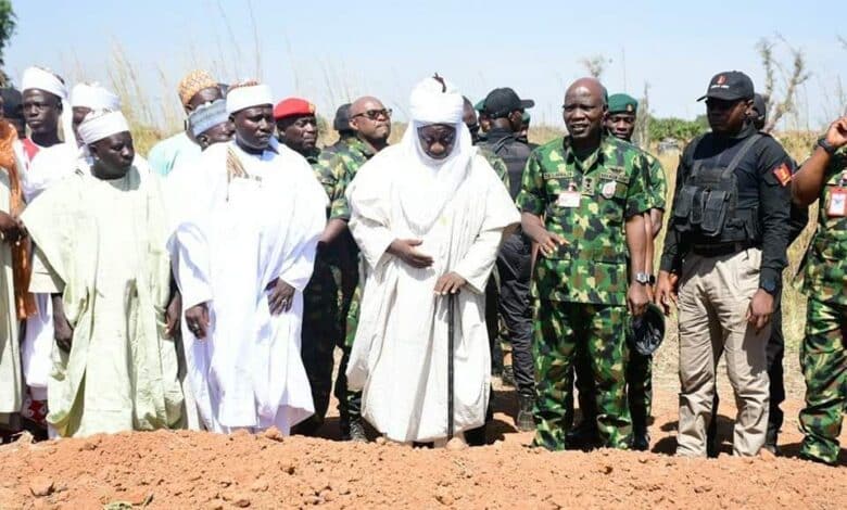 Army chief visits Tudun Biri, commiserates, tenders apology to drone strike victims, community 7 IMG 20231205 WA0050