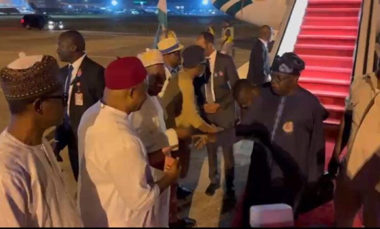 BREAKING: COP28: Tinubu arrives Nigeria from UAE 1 IMG 20231205 WA0063