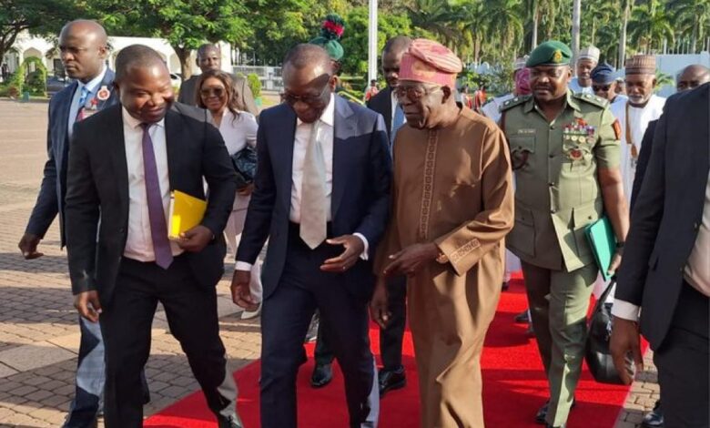 Tinubu receives Benin president in Abuja 1 IMG 20231206 WA0022