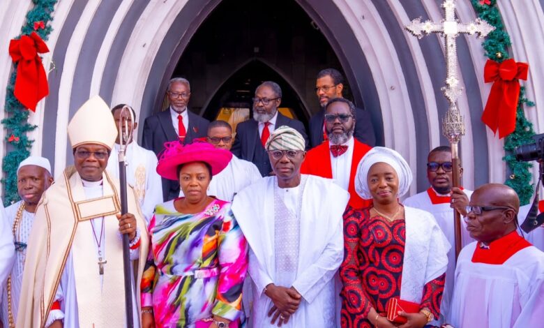Christmas day service: Sanwo-Olu urges Nigerians to be hopeful of greater prosperity 1 IMG 20231225 WA0156