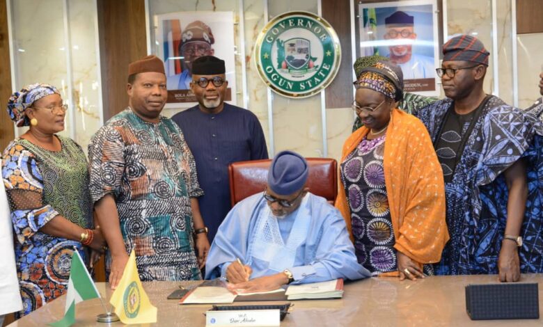 Abiodun signs N703.02bn 2024 budget into law 1 IMG 20231229 WA0226
