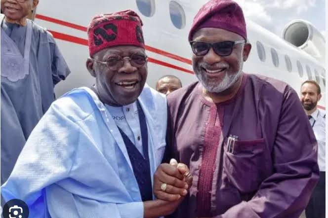 Tinubu mourns Ondo governor Akeredolu, calls him a fearless brother 1 images 2023 12 27T142551.951