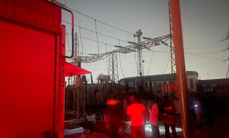 BREAKING: Fire guts TCN power substation in Lagos 3 img 20231216 wa002473080537068885498