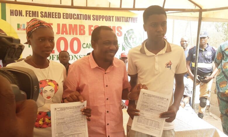 Why I distributed 400 jamb forms to indigent students- Saheed 5 20240127 113846