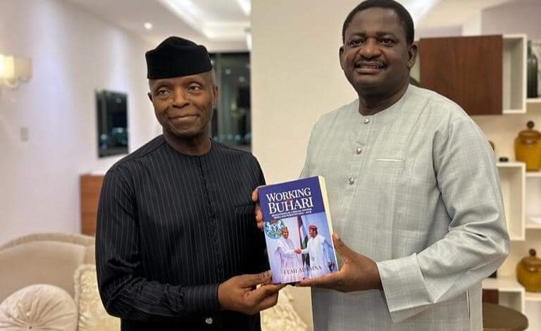 How Femi Adesina's book reveals the true Buhari - Osinbajo 1 FB IMG 1704818426953