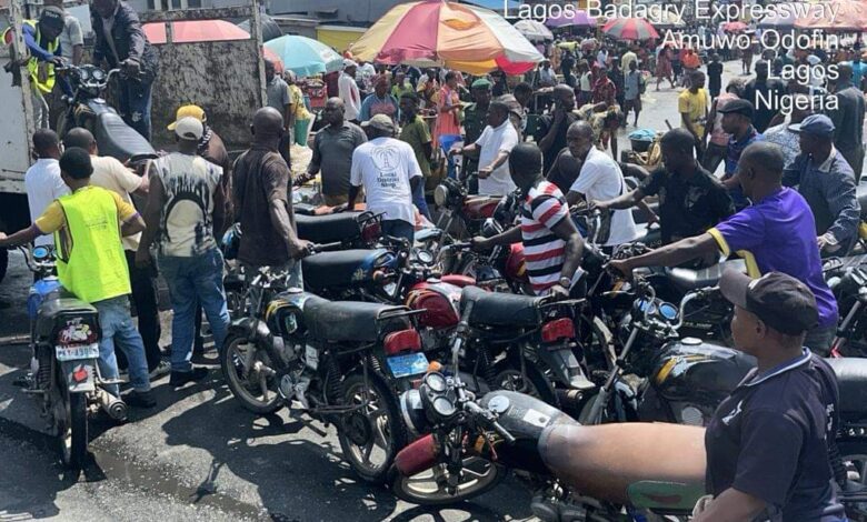 Lagos Taskforce seizes 344 motorcycles, vows to end Okada operations 5 FB IMG 1705250944386