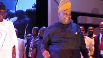 VIDEO: How Governor Adeleke, daughter spiced up family's Christmas Party 3 Gov Ademola Adeleke