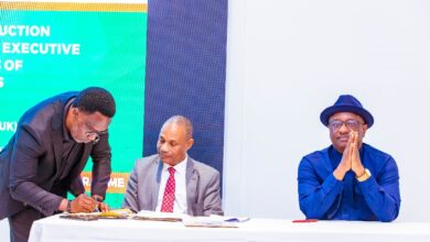 Keyamo signs performance bond with new aviation agencies leaders 19 IMG 20240112 WA0008