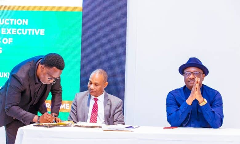 Keyamo signs performance bond with new aviation agencies leaders 19 IMG 20240112 WA0008