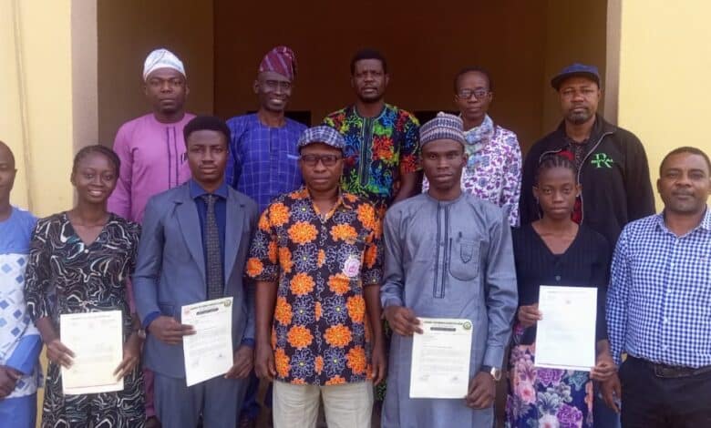 UNIOSUN: Four indigent students receive ASUU scholarship 1 IMG 20240116 WA0023