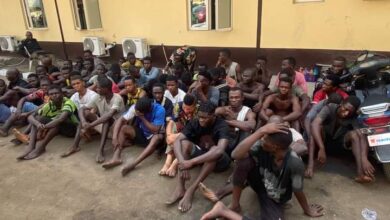 Lagos taskforce raid Oshodi, environs for 'criminal elements' 5 IMG 20240123 WA0004