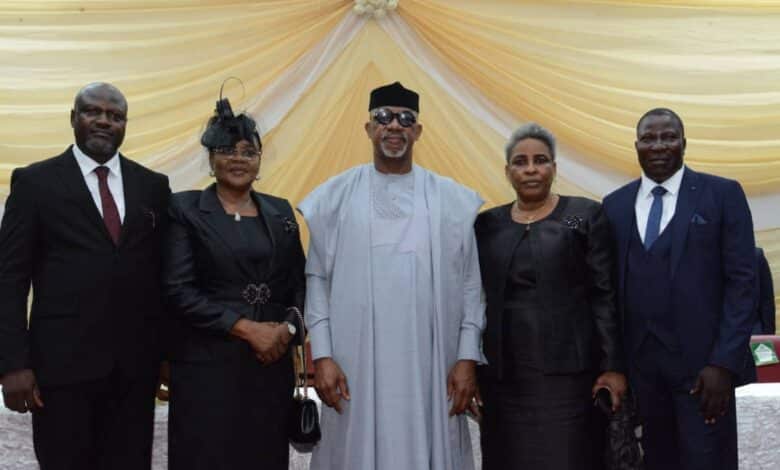 Abiodun swears-in 3 new judges, 2 permanent secretaries 3 IMG 20240123 WA0122