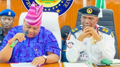 Adeleke assures new Osun NSCDC boss of support to fight crime 1 IMG 20240124 WA0031