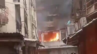 Fire guts 10-storey mandilas building in Lagos Island 8 IMG 20240121 165637