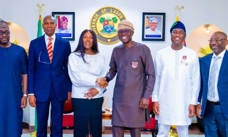 Sanwo-Olu receives Otedola's N1bn donation to Lagos Security Trust Fund 5 Pix 6372 1