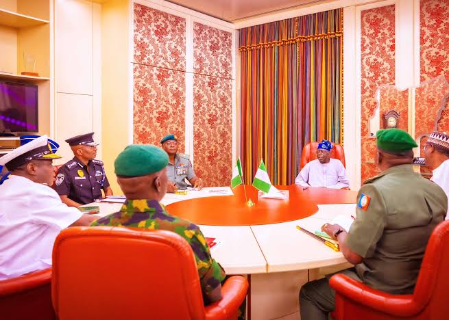 Winning insecurity will help achieve $1tn economic goal, Tinubu charges security chiefs 1 images 2024 01 05T192928.488