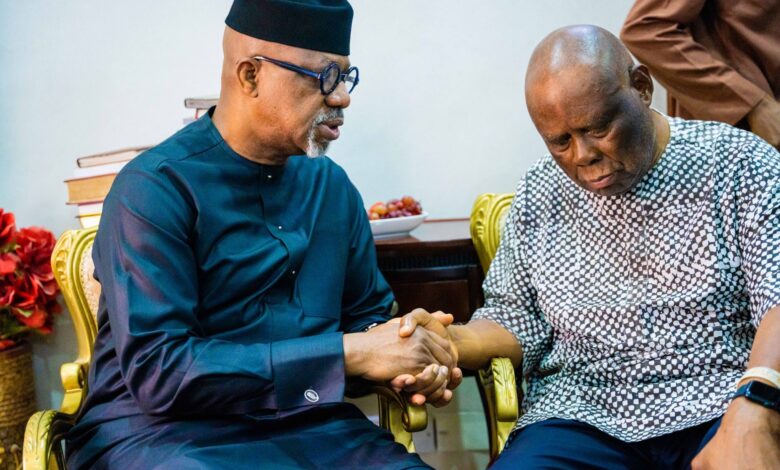 PHOTOS NEWS: Dangote, Abiodun, others visit Wigwe's parents 7 2