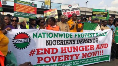 Hardship: NLC begins protest in Lagos 5 FB IMG 1709023763666