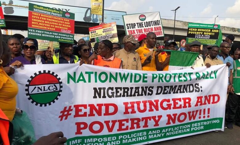 Hardship: NLC begins protest in Lagos 7 FB IMG 1709023763666