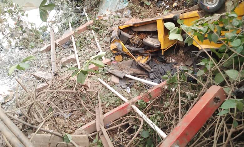 Two die, three injured in Ogun auto crash 1 IMG 20240210 WA0245