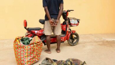 NSCDC nabs fake soldier, recovers army uniform, 3 cutlasses 4 IMG 20240223 WA0279