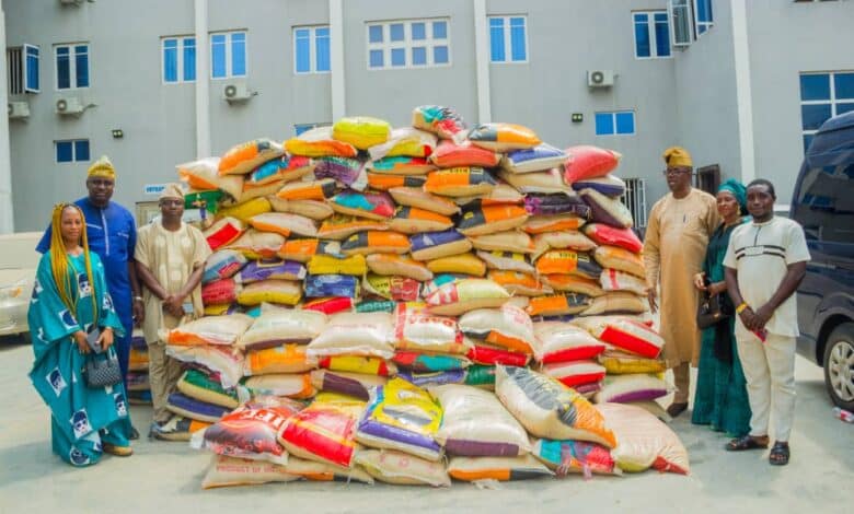 Abiru distributes 150 bags of rice to constituents affected by 2023 flood 3 IMG 20240223 WA0307