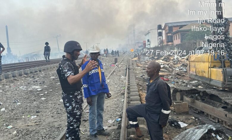 LASG demolishes shanties at Iju-Fagba 5 IMG 20240227 095911