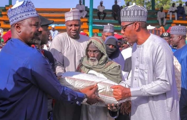 Hardship: Zulum distributes food items to 100,000 families 1 IMG 20240228 191852