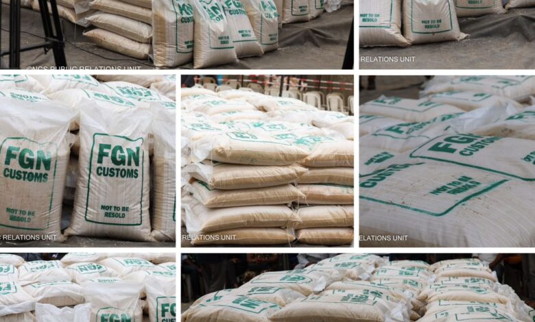 Customs to auction bag of rice at N10,000 1 NSC
