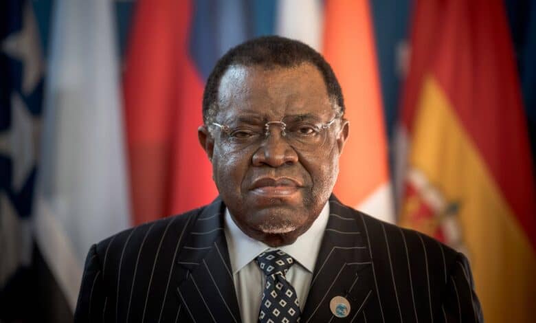 Namibia President passes on after battle with Cancer 1 Namibia