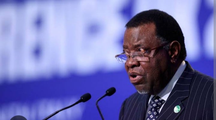 President's death: Obasanjo condoles with Namibian President over death of Geingob 1 Namibia President