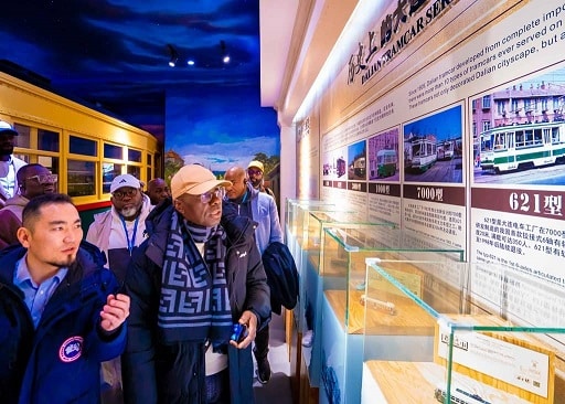 Gov. Sanwo-olu visits Dalian urban planning exhibition centre in China 1 Sanwo olu
