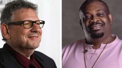 Sir Lucian Grainge and Don Jazzy
