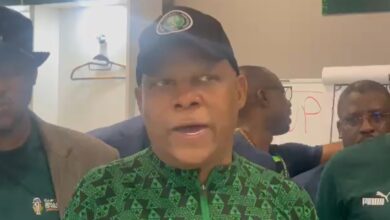 VIDEO: After defeat by Ivorians, Shettima motivates Super Eagles players 6 Vp